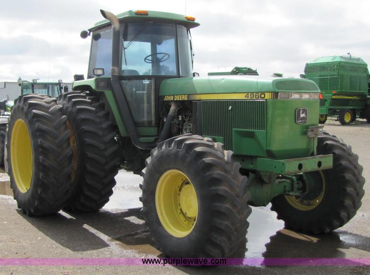 image for item 6914 1993 John Deere 4960 MFWD tractor