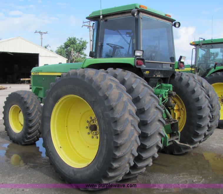 image for item 6914 1993 John Deere 4960 MFWD tractor