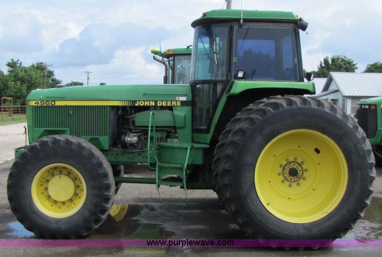 image for item 6914 1993 John Deere 4960 MFWD tractor