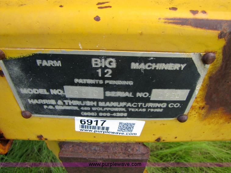 image for item 6917 Big 12 1600 triple axle boll buggy