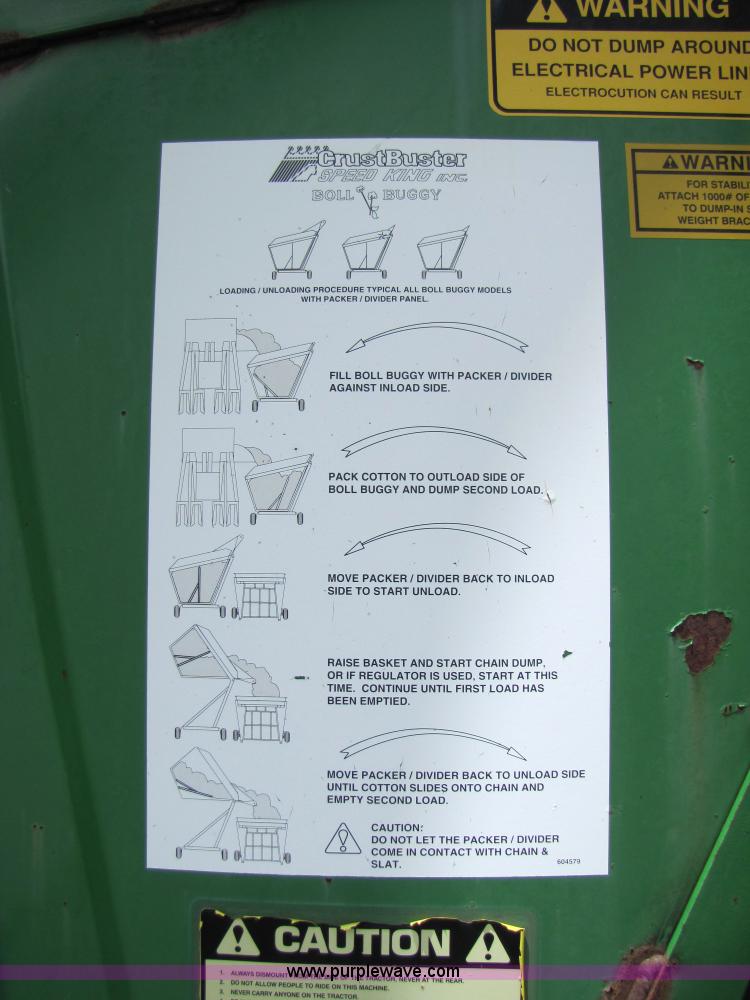 image for item 6918 2002 CrustBuster Super-BB boll buggy