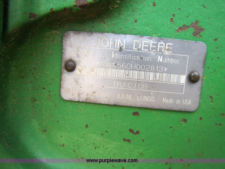 image for item 6922 1992 John Deere 4560 tractor