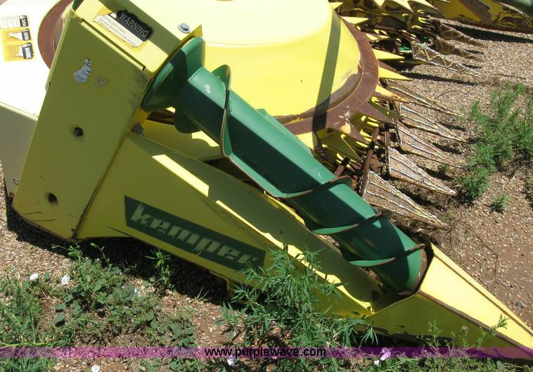 image for item 6942 2002 Kemper 4500 header