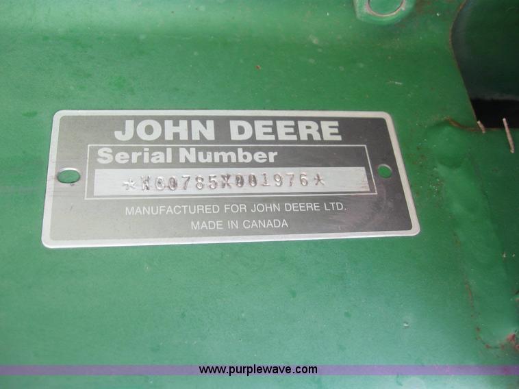 image for item 6943 John Deere 785 manure spreader