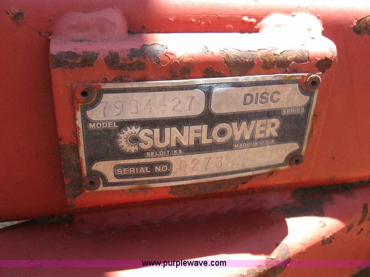 image for item 6944 Sunflower 7904-27 flex disc