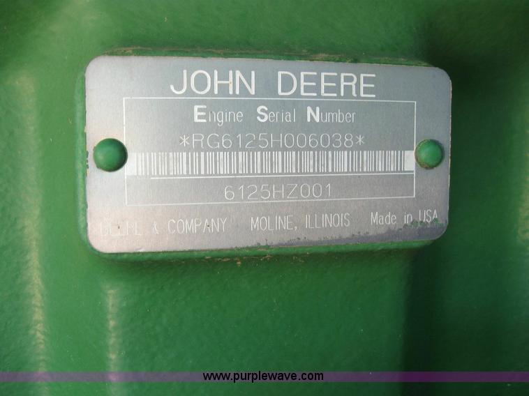 image for item 6945 1998 John Deere 6850 self-propelled forage harvester