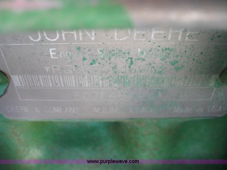 image for item 6950 1991 John Deere 4755 tractor