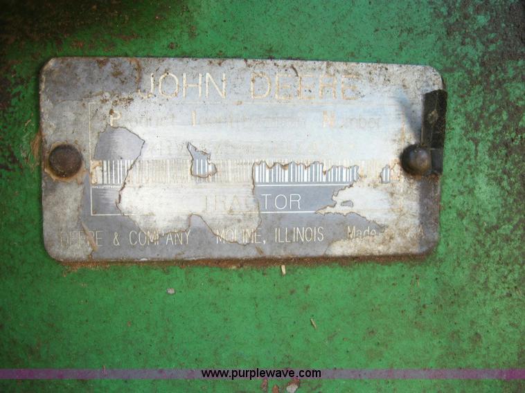 image for item 6950 1991 John Deere 4755 tractor