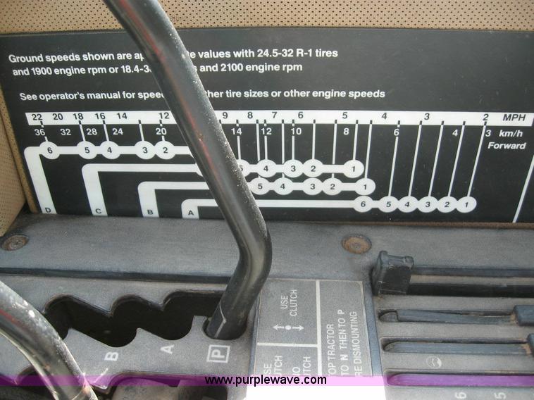 image for item 6963 1991 John Deere 8760 4WD tractor with blade