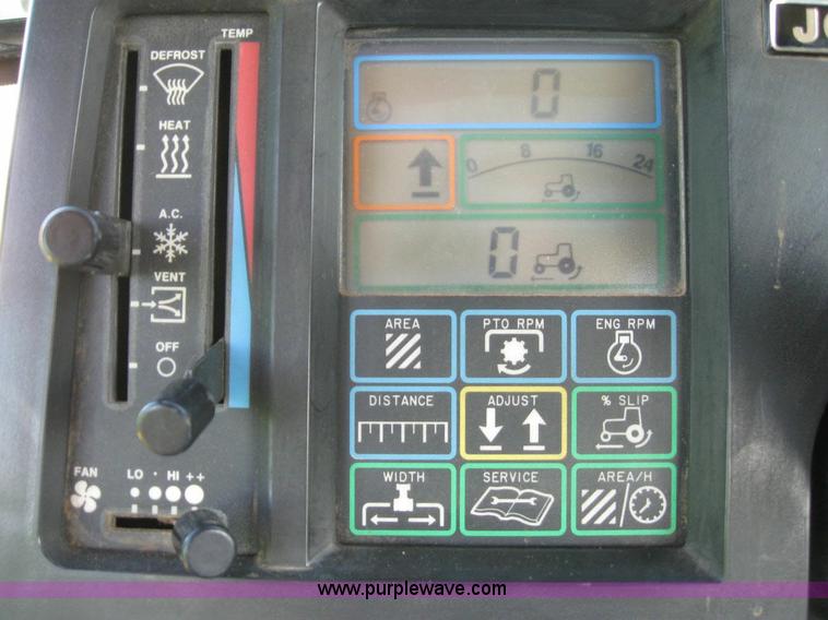 image for item 6963 1991 John Deere 8760 4WD tractor with blade