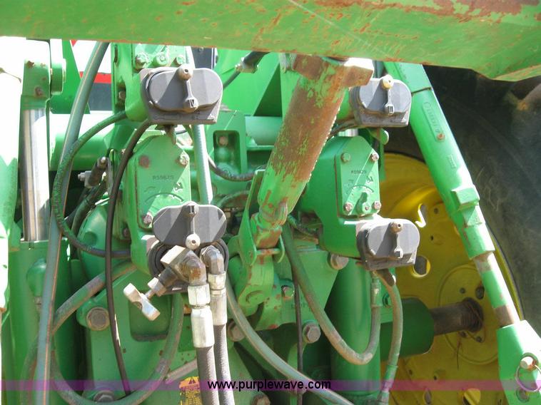 image for item 6963 1991 John Deere 8760 4WD tractor with blade