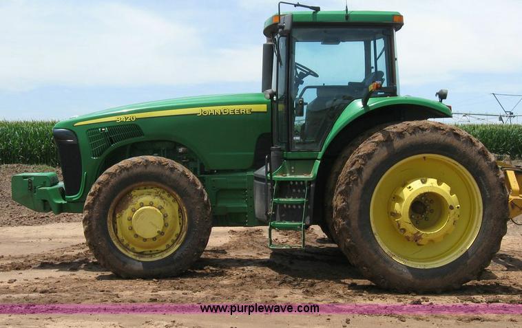 image for item 6964 2004 John Deere 8420 MFWD tractor