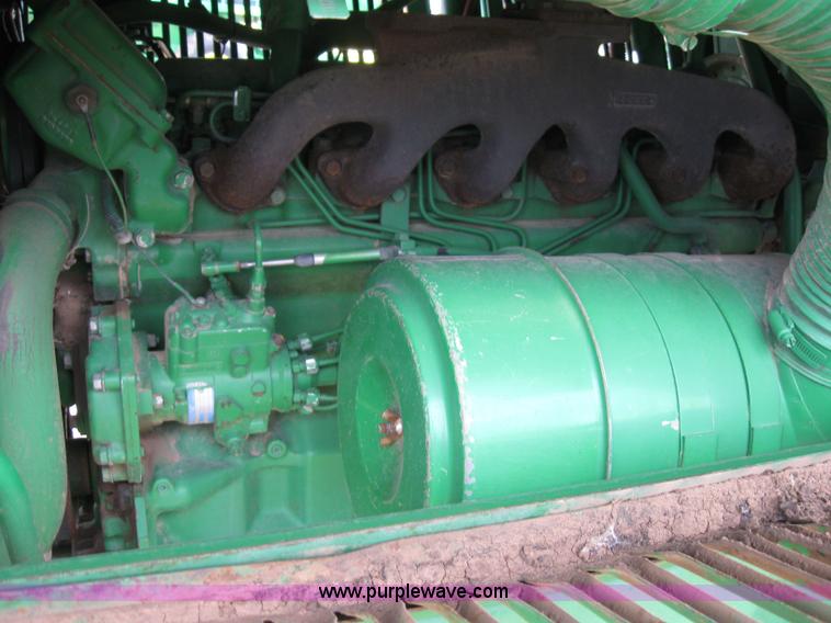 image for item 6968 1995 John Deere 7450 eight row cotton stripper