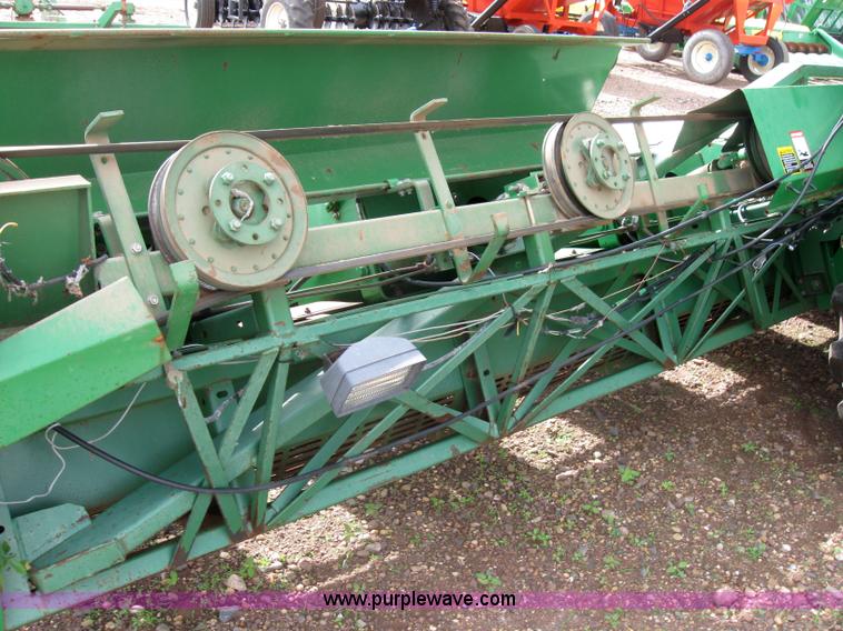 image for item 6968 1995 John Deere 7450 eight row cotton stripper