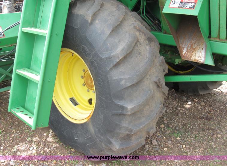 image for item 6968 1995 John Deere 7450 eight row cotton stripper