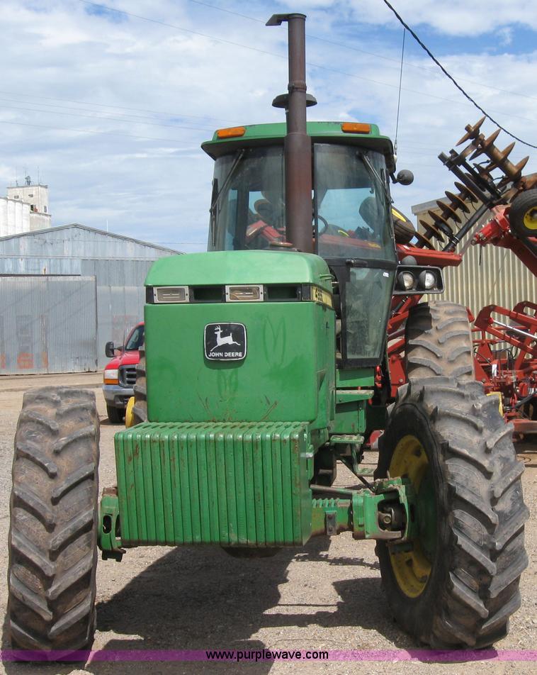 image for item 6970 1989 John Deere 4955 MFWD tractor