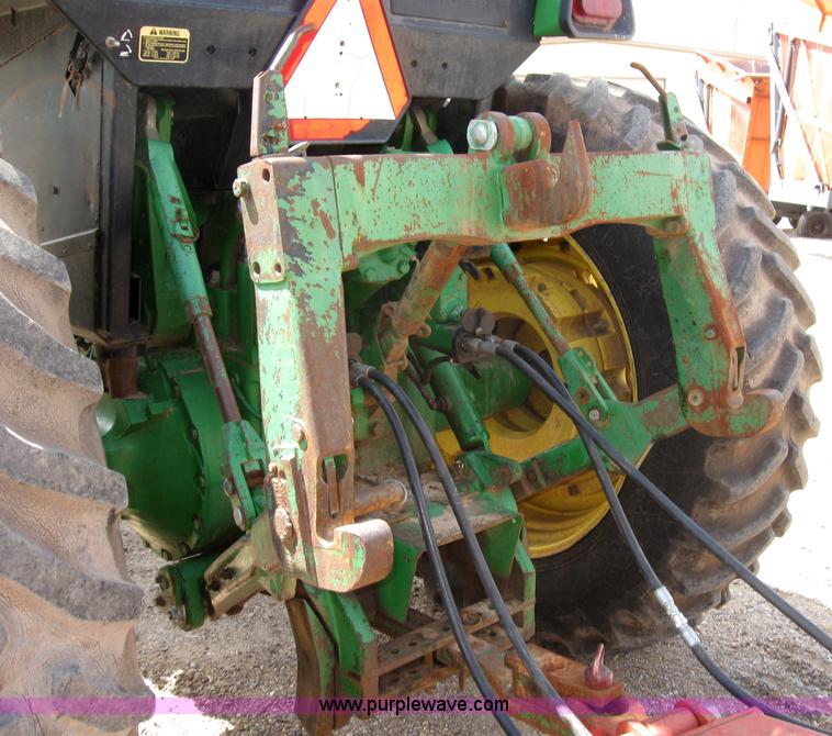 image for item 6970 1989 John Deere 4955 MFWD tractor
