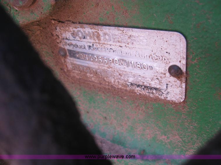 image for item 6970 1989 John Deere 4955 MFWD tractor