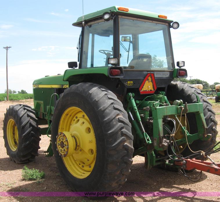 image for item 6971 1992 John Deere 4760 MFWD tractor