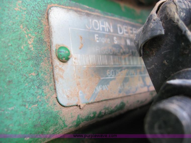 image for item 6971 1992 John Deere 4760 MFWD tractor