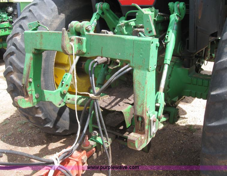image for item 6971 1992 John Deere 4760 MFWD tractor