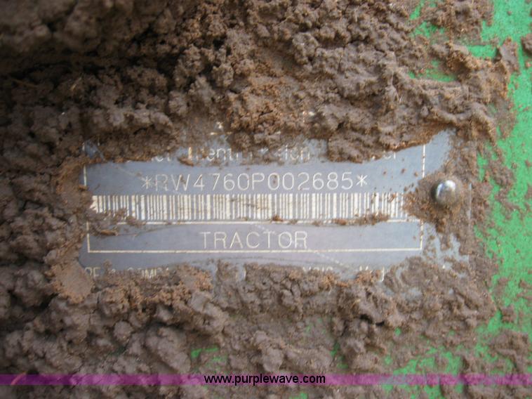 image for item 6971 1992 John Deere 4760 MFWD tractor