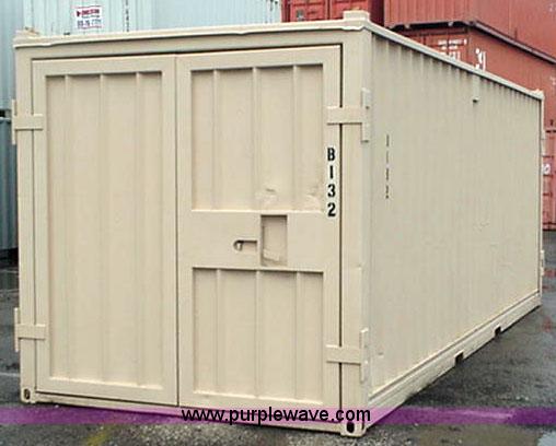 image for item 1000 2000 Saf-T-Box 22' job site storage container