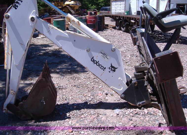 image for item 1001 Bobcat backhoe attachment