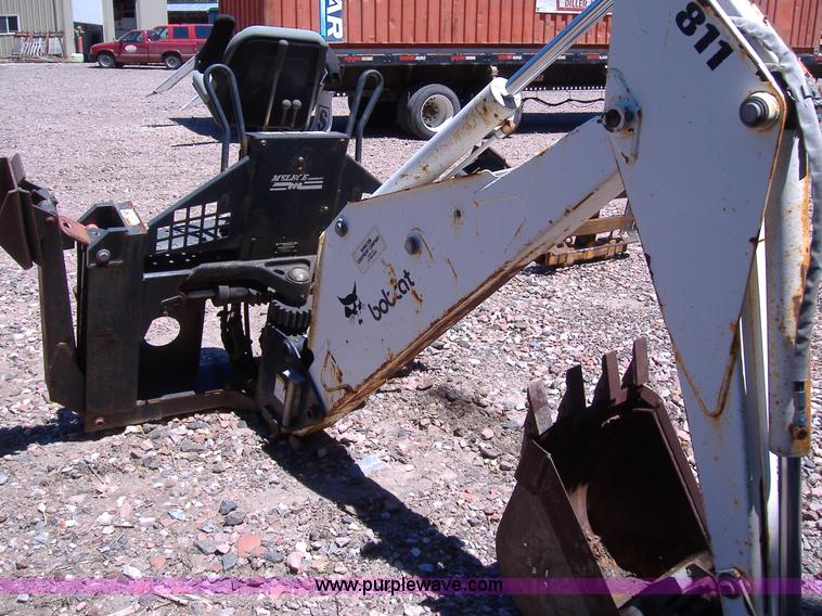 image for item 1001 Bobcat backhoe attachment