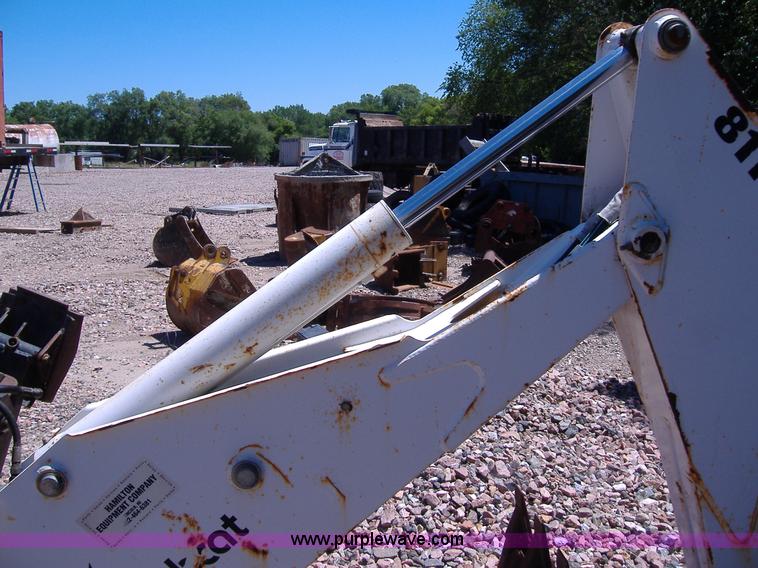 image for item 1001 Bobcat backhoe attachment