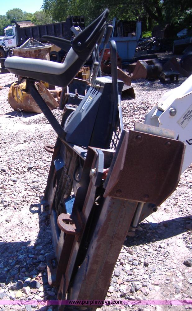 image for item 1001 Bobcat backhoe attachment