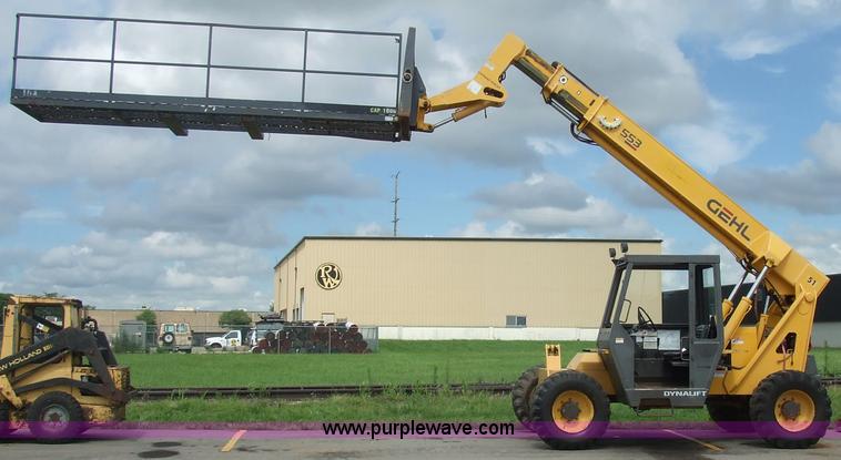 image for item 2097 1999 Gehl 553 all terrain telehandler