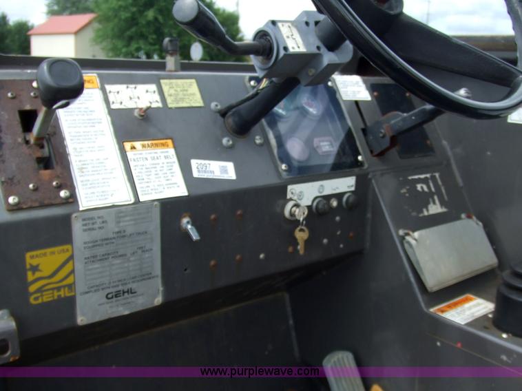 image for item 2097 1999 Gehl 553 all terrain telehandler