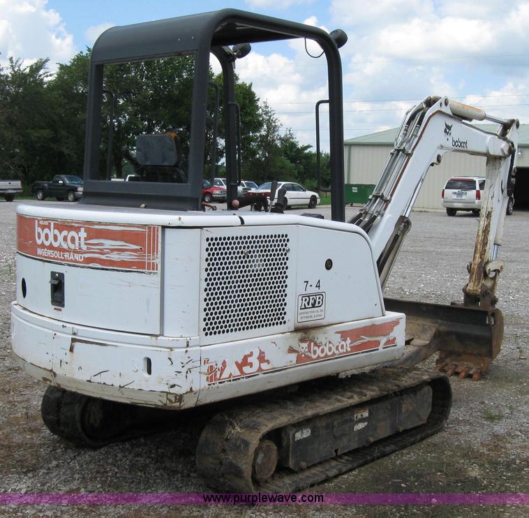 image for item 2123 1997 Bobcat 331 mini excavator