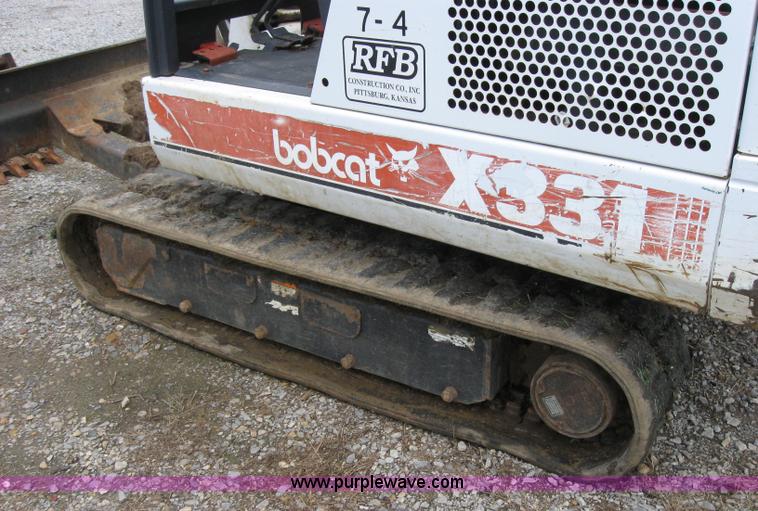 image for item 2123 1997 Bobcat 331 mini excavator