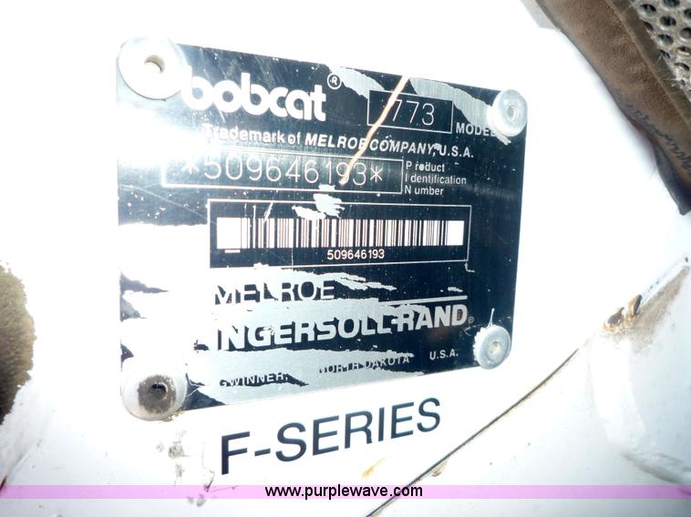 image for item 2153 1998 Bobcat 773 skid steer