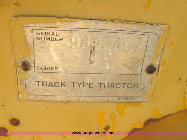 image for item 2271 1972 Caterpillar D7F dozer