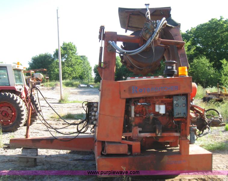 image for item 2272 1992 Roto ditcher