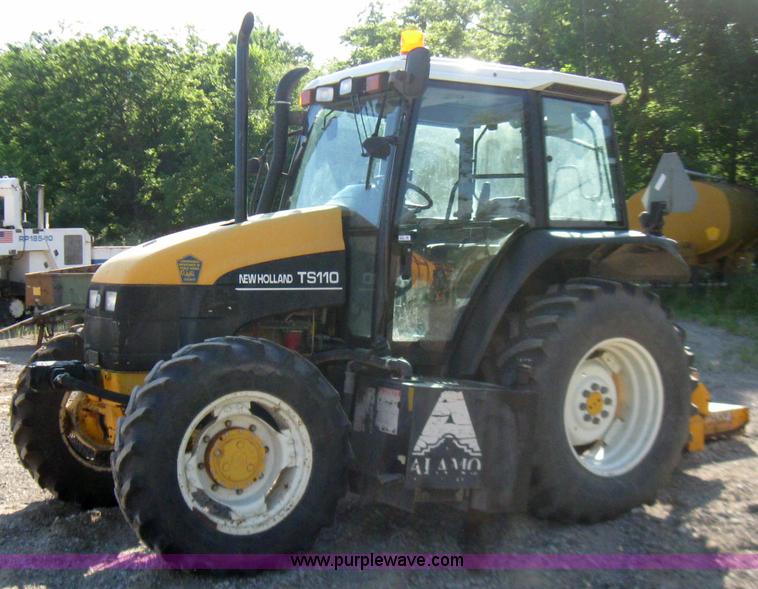 image for item 2273 2000 New Holland TS110 MFWD tractor