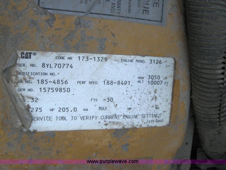 image for item 2274 2000 GMC Topkick C7H042 dump truck