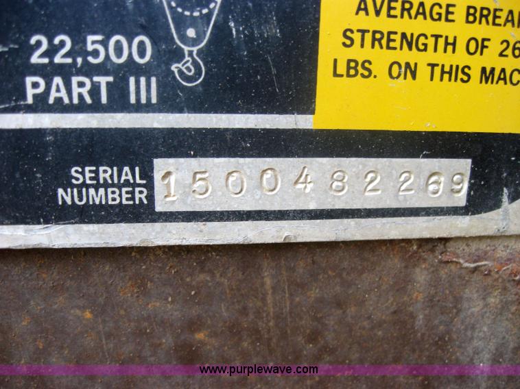 image for item 2313 1982 Ford Conventional L800 crane truck