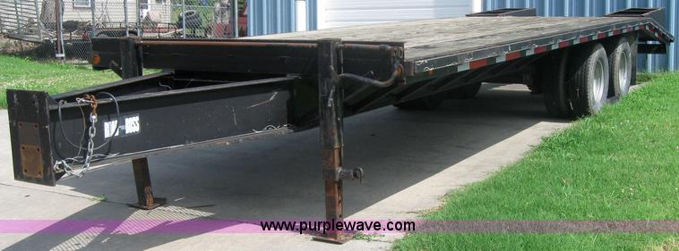 image for item 2315 Road Boss 20' flatbed trailer