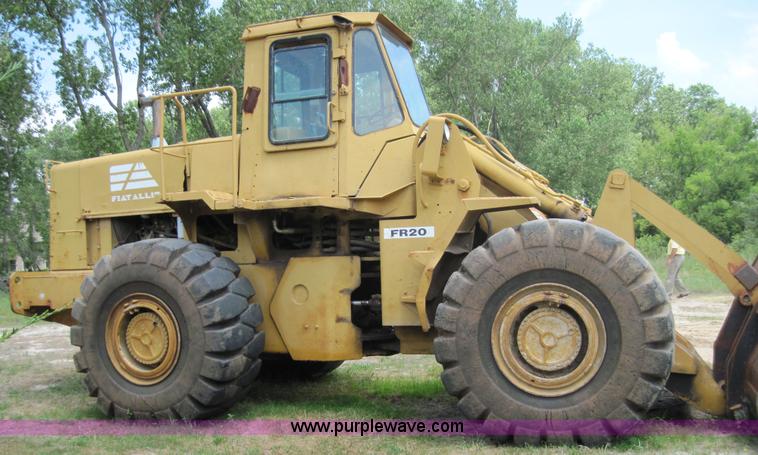 image for item 3013 1981 Fiat-Allis FR20 wheel loader