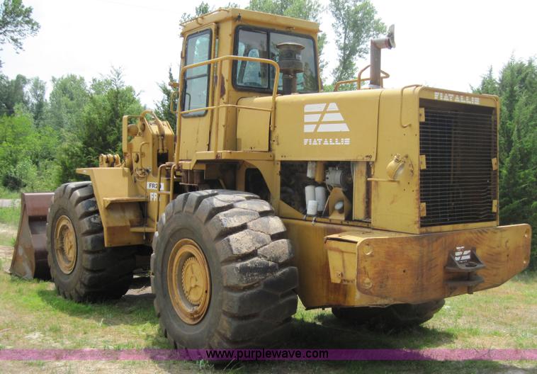 image for item 3013 1981 Fiat-Allis FR20 wheel loader