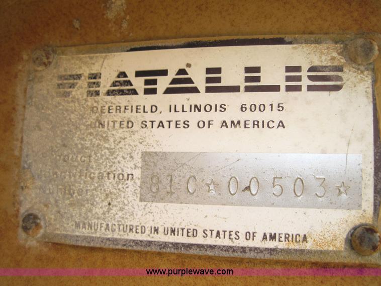 image for item 3013 1981 Fiat-Allis FR20 wheel loader