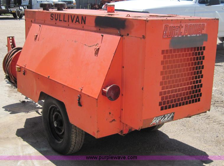 image for item 3015 Sullivan D175Q mobile air compressor