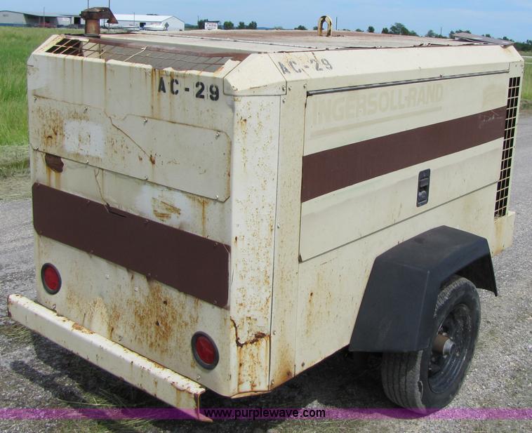 image for item 3344 1997 Ingersoll Rand portable air compressor