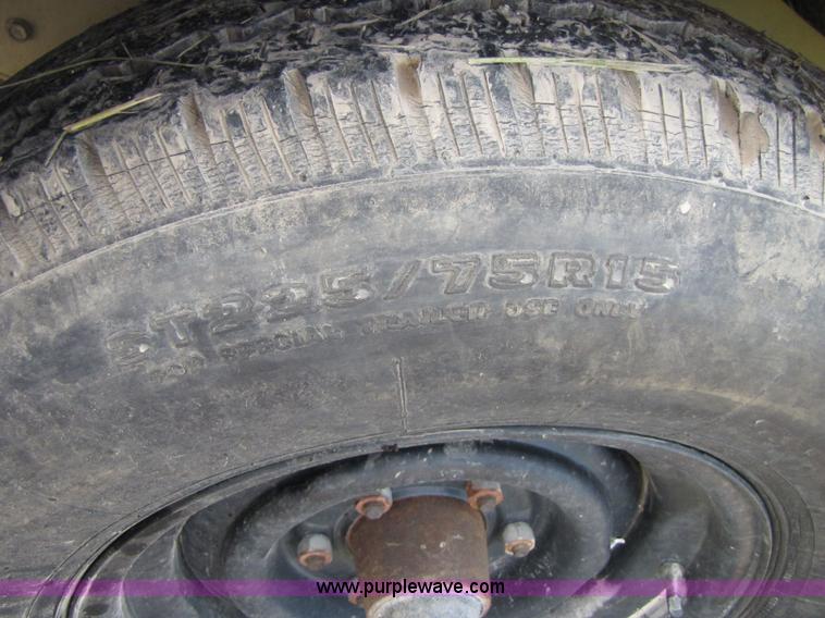 image for item 3344 1997 Ingersoll Rand portable air compressor