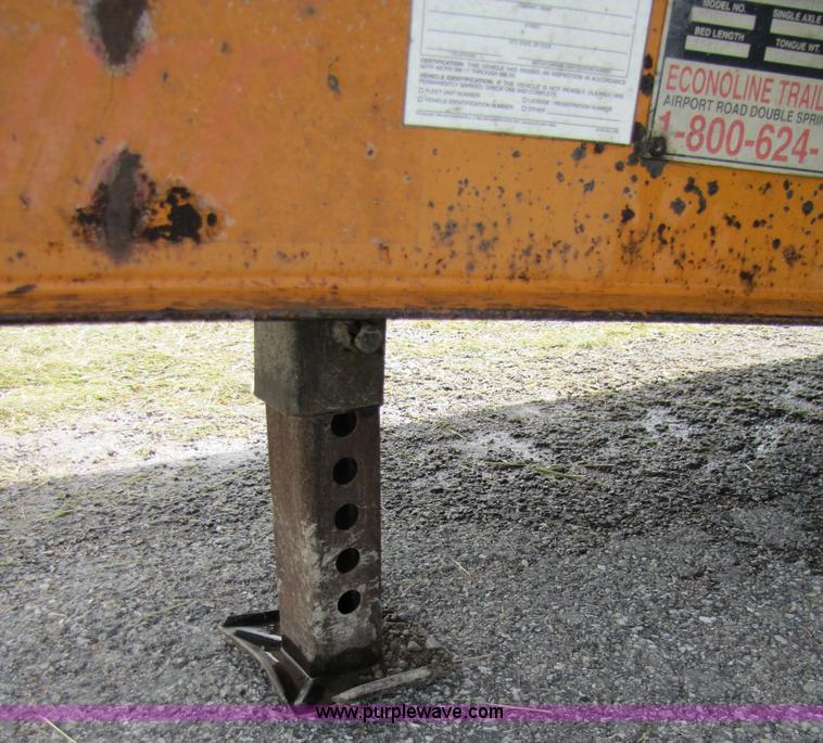 image for item 3345 Backhoe Pro 23' Econoline 12 ton trailer