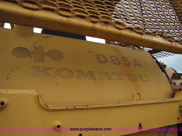 image for item 3506 1980 Komatsu D85A-18 dozer